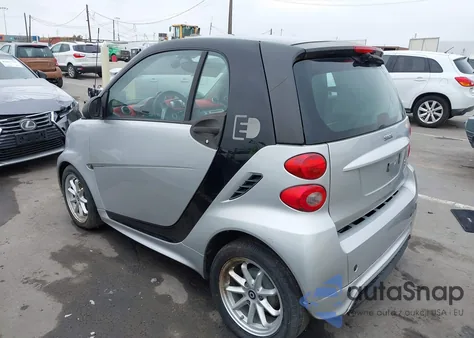 2015 Smart Fortwo Electric Drive Passion from USA, damaged, VIN WMEEJ9AA9FK831266